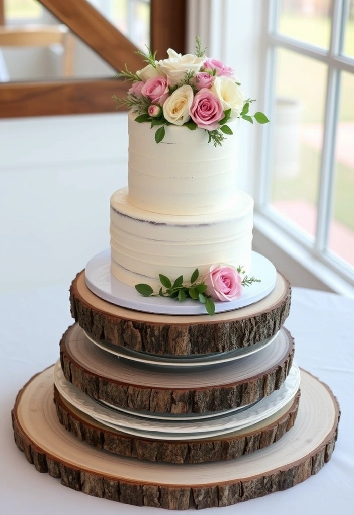 25 Stunning DIY Wedding Decor Ideas That Will Leave Your Guests in Awe (#12 Is a Showstopper!) - 19. Creative Cake Stands