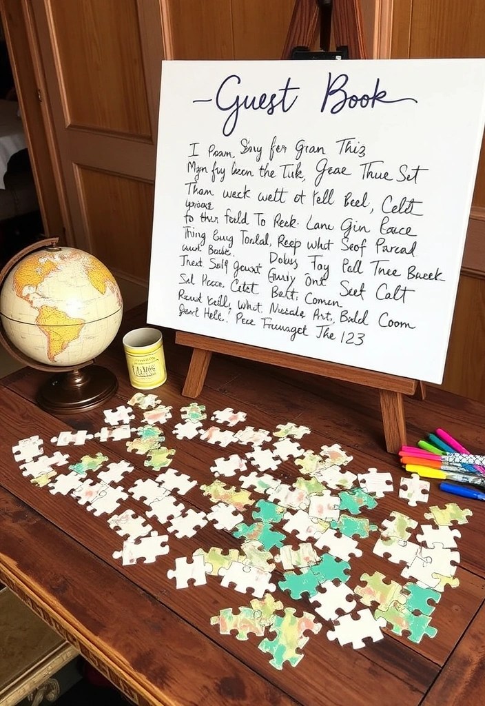 25 Stunning DIY Wedding Decor Ideas That Will Leave Your Guests in Awe (#12 Is a Showstopper!) - 6. Unique Guest Book Alternatives